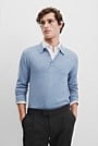 Australian Merino Wool Button Knit Polo