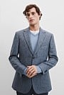 Regular Fit Wool Textured Blazer