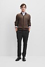 Wool Zip Through Cardigan