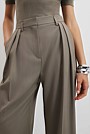 Pleat Wool Pant