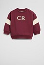 Oversized CR Panelled Sweat