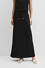 Linen Column Skirt