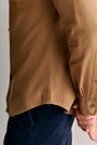 Regular Fit Cotton Herringbone Shirt