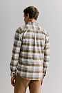 Regular Fit Cotton Herringbone Check Shirt