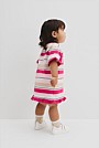 Cotton T-Shirt Logo Dress
