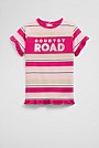 Cotton T-Shirt Logo Dress