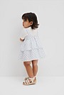 Organically Grown Cotton Tiered Romper Dress