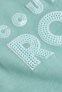 Organically Grown Cotton Sequin Logo T-Shirt