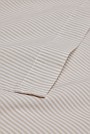 Brae Australian Cotton Stripe Queen Flat Sheet