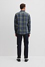 Regular Fit Linen Checked Shirt