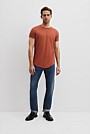 Australian Cotton Longline Garment Dye T-Shirt