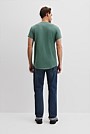 Australian Cotton Longline Garment Dye T-Shirt