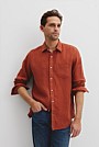 Organically Grown Linen Regular Fit Shirt