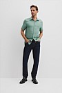 Regular Fit Organically Grown Delave Linen Short Sleeve Shirt