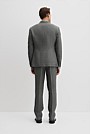 Regular Fit Linen Single Breasted Jacket