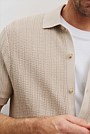 Australian Cotton Short Sleeve Textured Knit Shirt