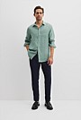 Regular Fit Organically Grown Linen Shirt