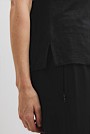 Linen Scoop Neck Tank