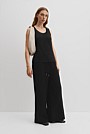 Linen Scoop Neck Tank