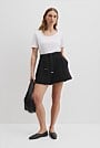 Linen Scoop Neck T-Shirt