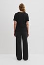 Linen Scoop Neck T-Shirt