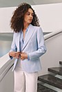 Cotton Linen Textured Blazer