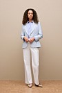 Cotton Linen Textured Blazer