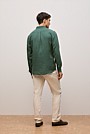 Regular Fit Linen End On End Shirt