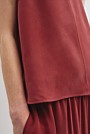Cupro Scoop Neck Tank