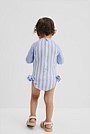 Stripe Frill Swimsuit