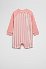 Stripe Logo Swimsuit