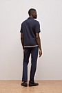 Cotton Silk Graphic Knit Shirt