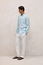 Regular Fit Linen End On End Shirt