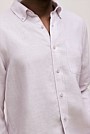 Regular Fit Linen End On End Shirt