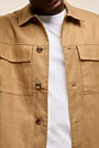 Linen Cotton Herringbone Chore Jacket