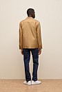 Linen Cotton Herringbone Chore Jacket