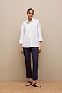 Bi-Stretch Split Hem Pant