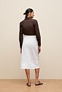 Denim A-line Skirt
