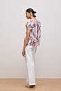 Shadow Leaf Woven Twill T-shirt