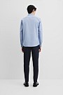 Long Sleeve Regular Fit Cotton Textured Shirt