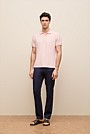 Pique Monogram Short Sleeve Polo