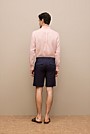 Stretch Cotton Dobby Longline Short