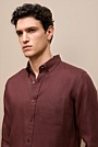 Regular Fit Linen Classic Long Sleeve Shirt