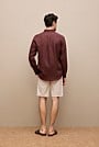 Regular Fit Linen Classic Long Sleeve Shirt