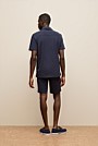 Basketweave Cotton Camp Shirt