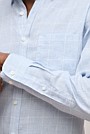 Regular Fit Linen Glen Check Shirt