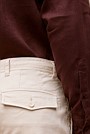 Stretch Cotton Dobby Longline Short