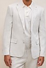 Regular Fit Linen Twill Blazer