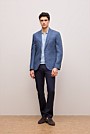 Cotton Linen Collared Knit Polo