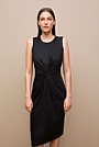 Cotton Twist Front Dress